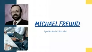 Michael Freund - Syndicated Columnist