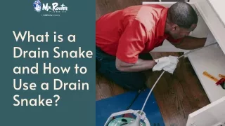 What Is A Drain Snake And How To Use It?
