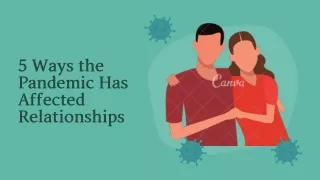 5waysthe pandemichas affected relationships