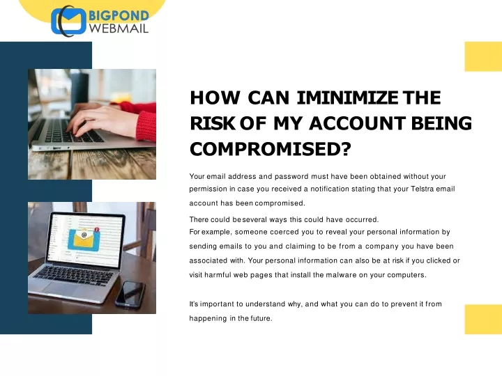 how can i minimize the risk of my account being compromised