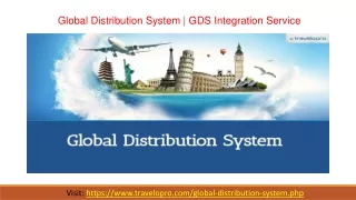global distribution system gds integration service