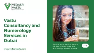 Vastu Consultancy and Numerology Services in Dubai