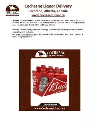 Cochrane-Liquor-Delivery