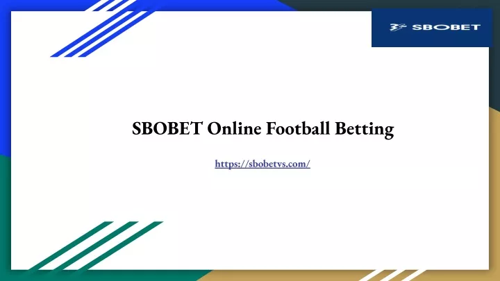 sbobet online football betting
