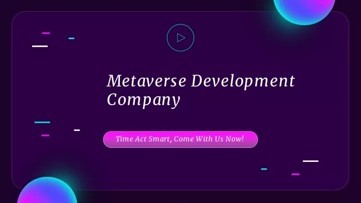 metaverse development company