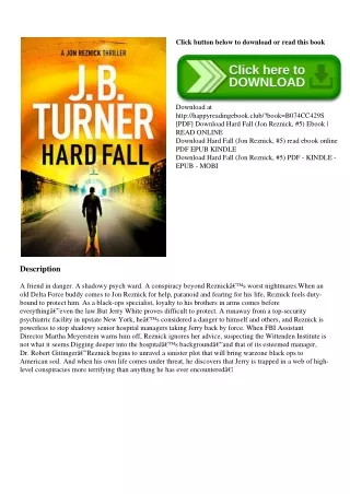 PDF) Hard Fall (Jon Reznick  #5) [EbooK Epub]