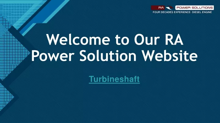welcome to our ra power solution website