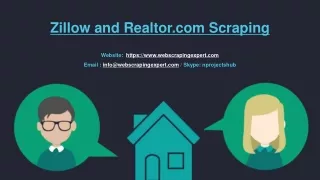 zillow and realtor com scraping