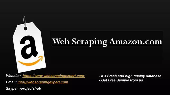 web scraping amazon com