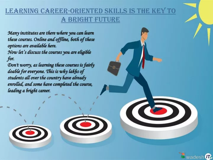 learning career oriented skills