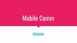 mobile comm