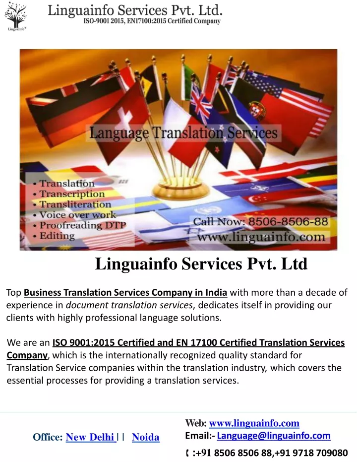 linguainfo services pvt ltd