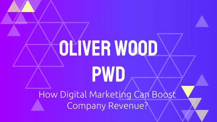 oliver wood pwd