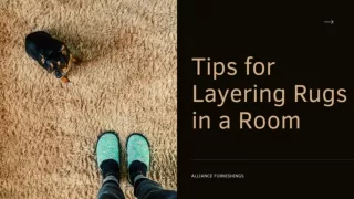 Tips for Layering Rugs in a Room