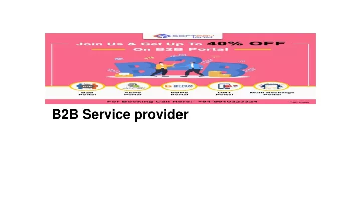 b2b service provider