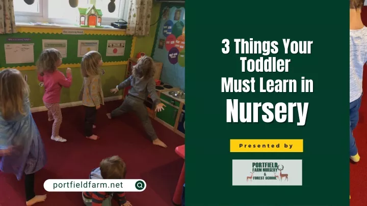 3 things your toddler must learn in