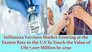 United States Influenza Vaccines Market 2022 - 2030 - Exclusive Report