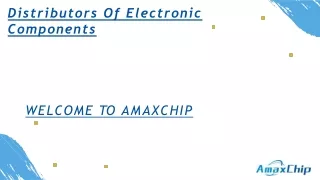 Distributors Of Electronic Components in USA