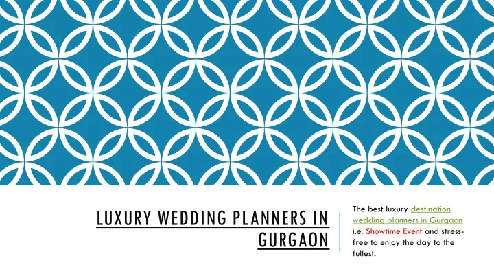 luxury wedding planners in gurgaon