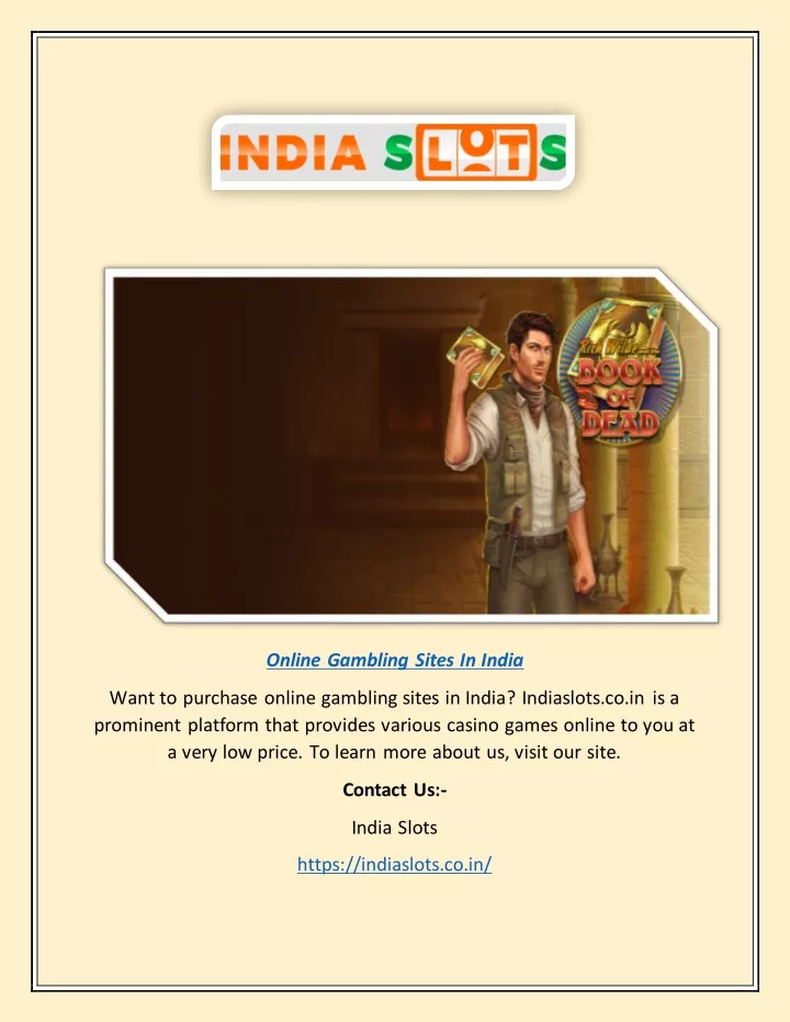 online gambling sites in india