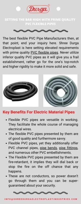 Flexible PVC Conduit Pipes in Bihar, Jharkhand & UP