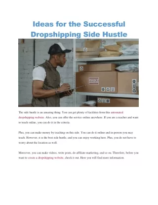 Create a dropshipping website