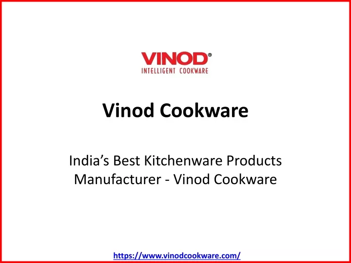 vinod cookware