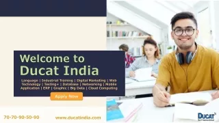 welcome to ducat india