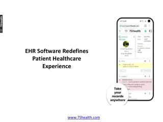 EHR Software Redefines Patient Healthcare Experience