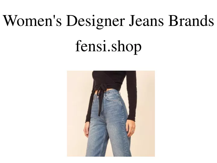 women s designer jeans brands