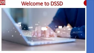 Welcome to DSSD 1
