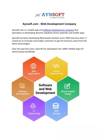 Aynsoft - software development company