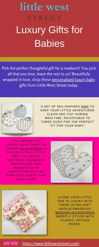 Luxury Gifts for Babies