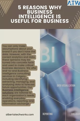 5 Reasons Why Business Intelligence is Useful for Business