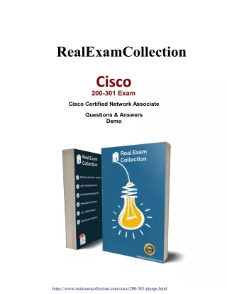 RealExamCollection | Updated  200-301  Dumps PDF Verified by Cisco
