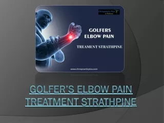 Duration Of Golfer’s Elbow Pain Treatment Strathpine