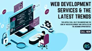 web development services the latest trends