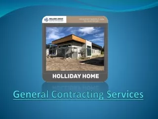 general contracting services