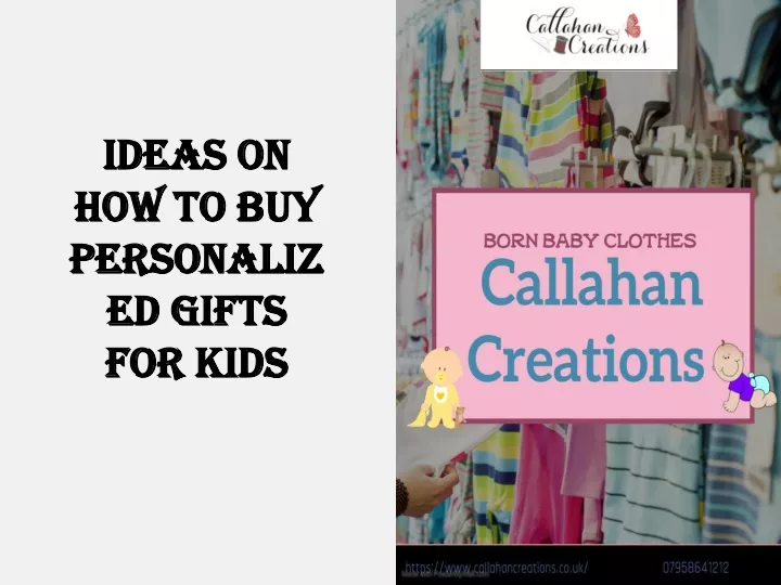 ideas on how to buy personalized gifts for kids