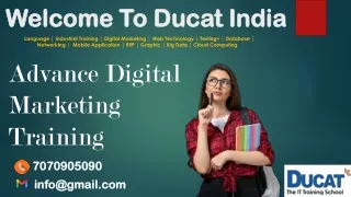 advance digital marketing training
