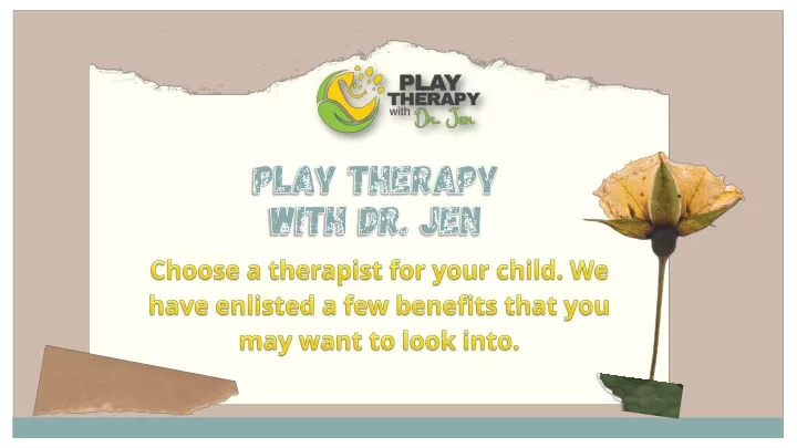 play therapy with dr jen