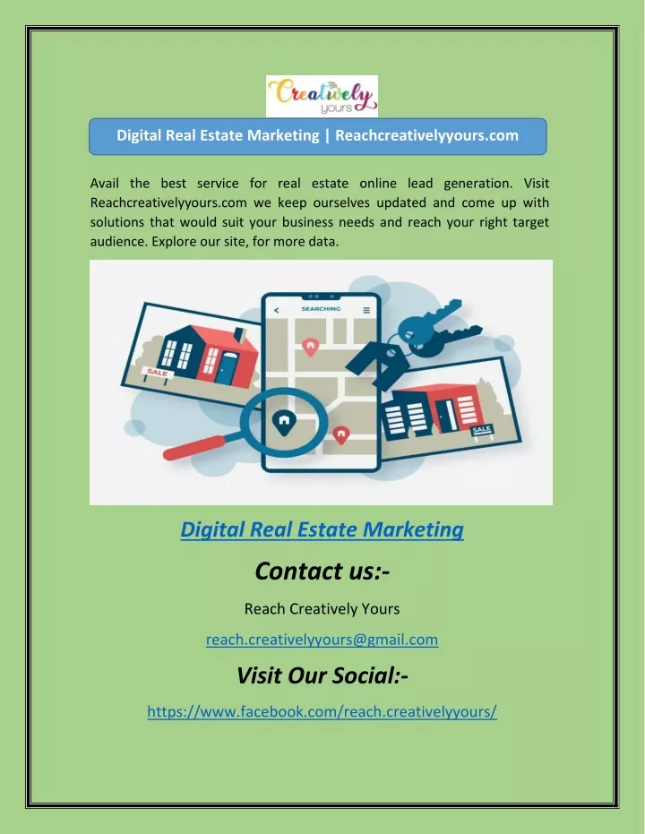 digital real estate marketing