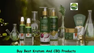 Buy Best Kratom And CBD Products