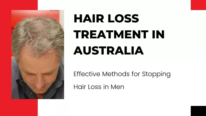 hair loss treatment in australia