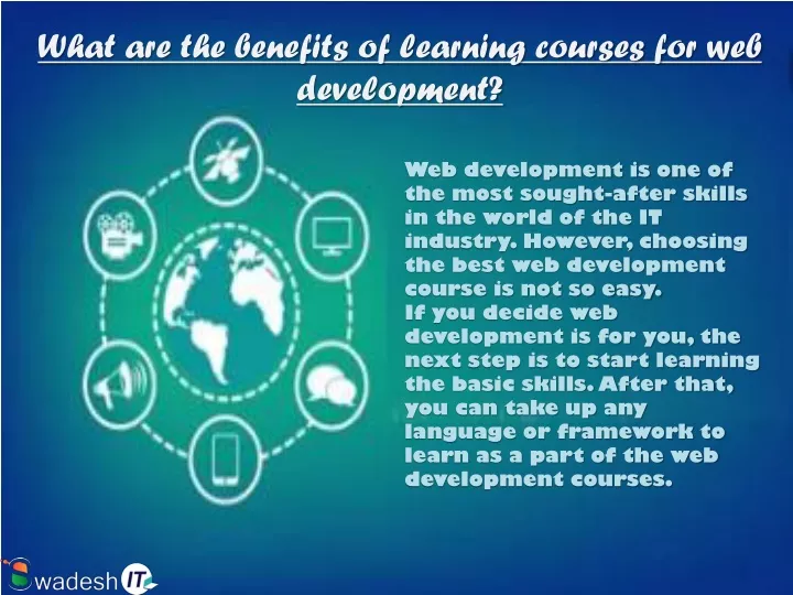 what are the benefits of learning courses