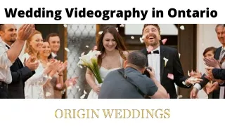 Wedding Videography in Ontario