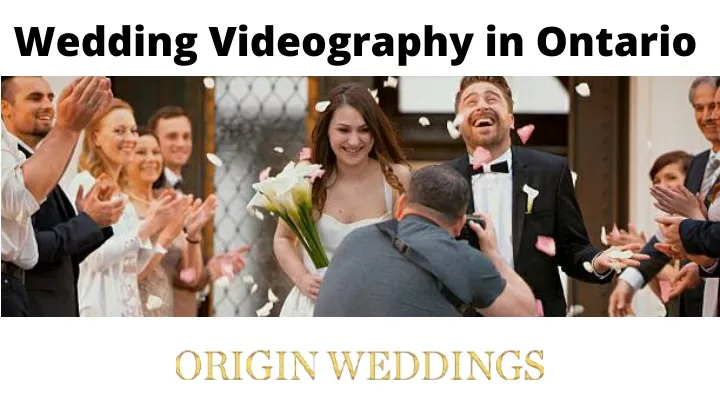 wedding videography in ontario