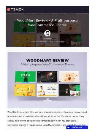 woodmart review a multipurpose woocommerce theme