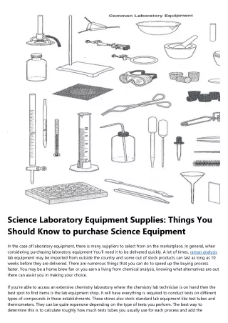 The 7-Minute Rule for Atomic Absorption Spectrometer