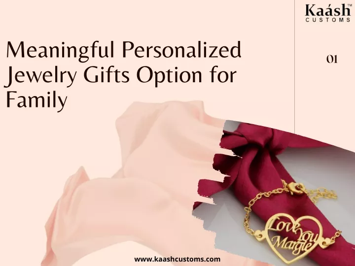 meaningful personalized jewelry gifts option